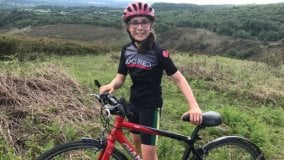 Jessie Stevens, la 16enne che pedala per la Cop26