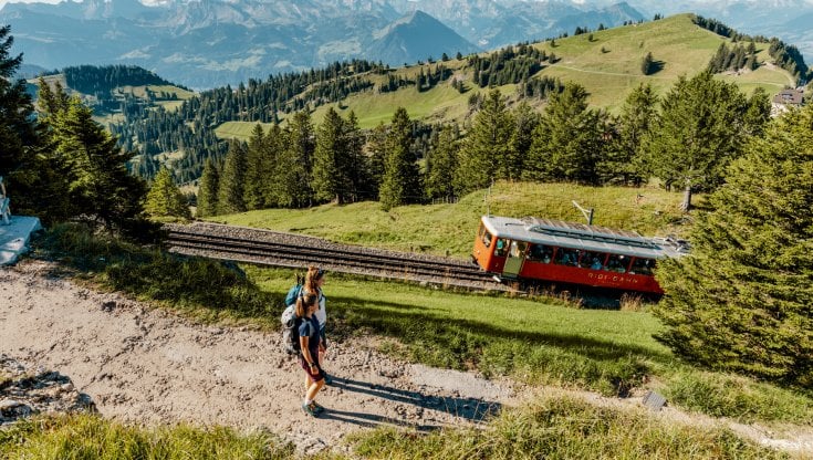Svizzera. I 150 anni del Rigi, la ferrovia di montagna più antica d’Europa che svela le meraviglie dei Quattro Cantoni