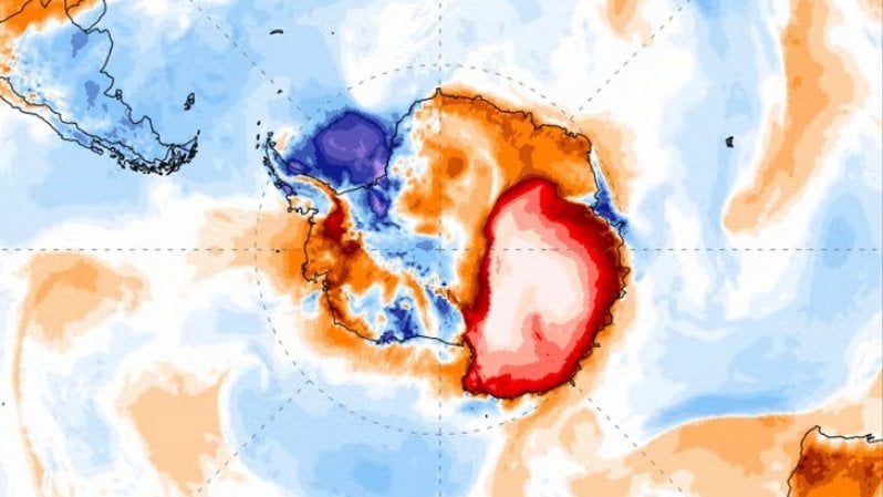 Il caldo record ai poli che allarma gli scienziati. “Mai visto a Nord e a Sud nella stessa stagione”
