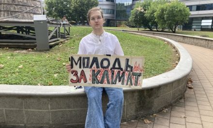 “Sogno di tornare in Ucraina a scioperare per il clima”