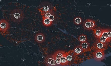Una mappa dei danni ambientali della guerra in Ucraina