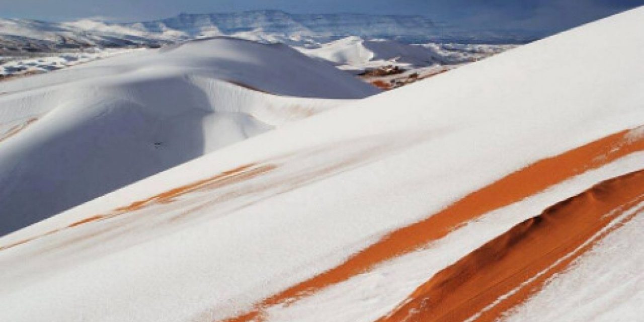 Oggi, 44 anni fa, la prima nevicata nel Sahara (a memoria d’uomo)