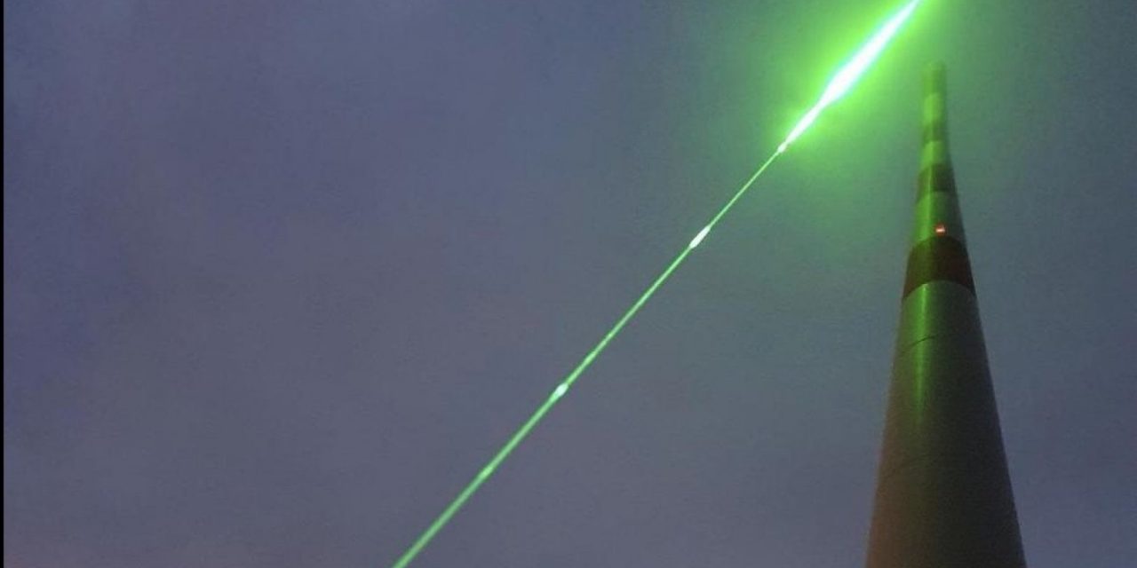 A proteggere dai fulmini ora ci pensa il laser che li guida lontano