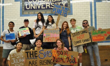 Gli studenti della Columbia contro le lobby del petrolio
